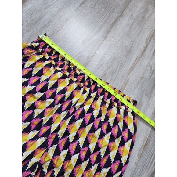 Anthropologie Easy Traveler Shorts Multicolor Elastic Waist Pockets Flowy Boho L - Picture 7 of 10